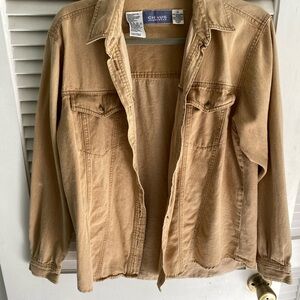 Chaus Light Brown Casual Jacket